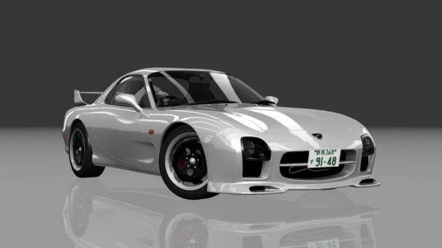 Touge Workshhop Mazda RX-7 A-Spec Night-ver. для Assetto Corsa