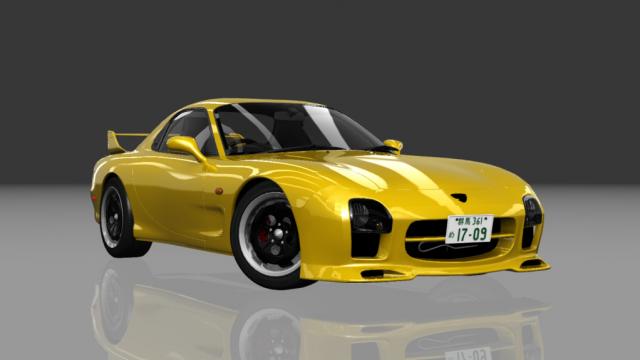 Touge Workshhop Mazda RX-7 A-Spec Night-ver. для Assetto Corsa
