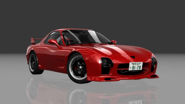 Touge Workshhop Mazda RX-7 A-Spec Night-ver. для Assetto Corsa