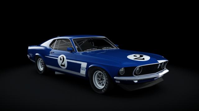 Ford Boss Mustang ’70 для Assetto Corsa