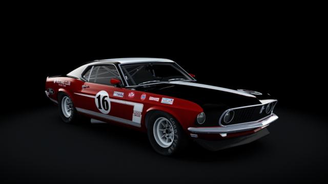Ford Boss Mustang ’70 для Assetto Corsa