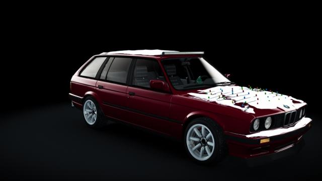 BMW E30 Touring Winter Drift для Assetto Corsa
