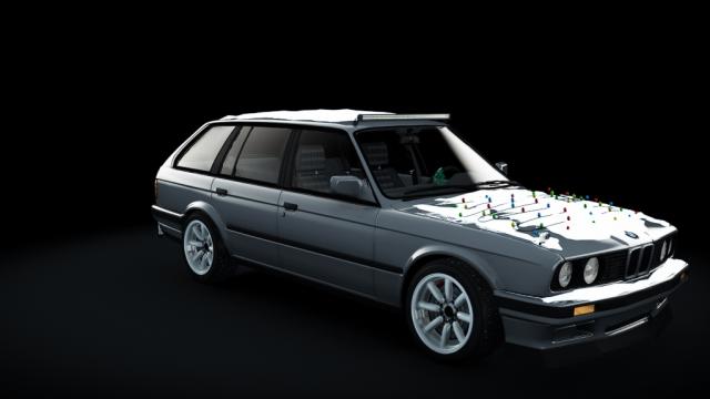 BMW E30 Touring Winter Drift для Assetto Corsa