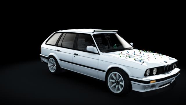 BMW E30 Touring Winter Drift для Assetto Corsa