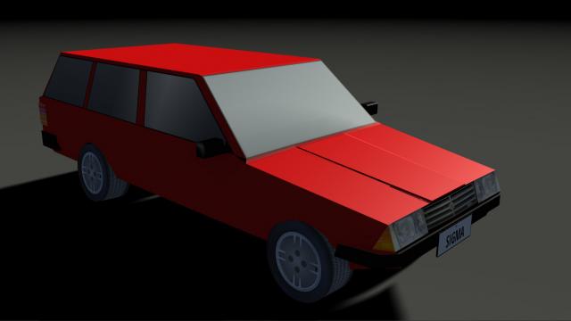 1983 Mitsubishi GJ Sigma Wagon для Assetto Corsa