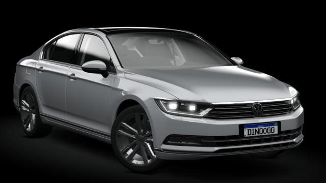 Volkswagen Passat B8 2.0 TSi для Assetto Corsa