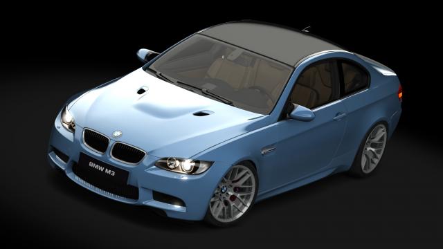 BMW M3 E92 (359 style) для Assetto Corsa