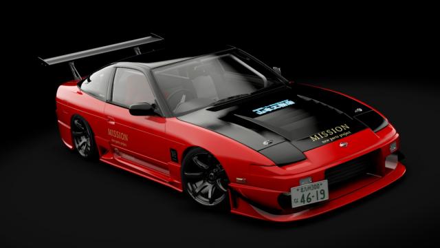 Nissan 180SX Type-X mission type ii для Assetto Corsa