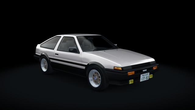 Touge Workshhop Toyota Sprinter Trueno Ae86 Redsun Spec для Assetto Corsa