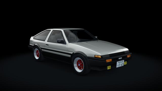 Touge Workshhop Toyota Sprinter Trueno Ae86 Redsun Spec для Assetto Corsa