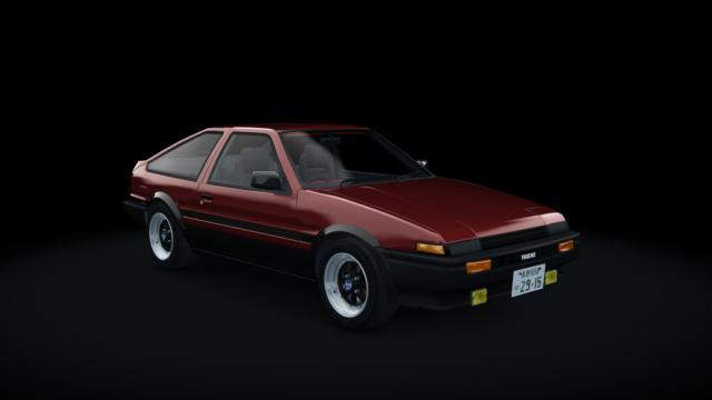 Touge Workshhop Toyota Sprinter Trueno Ae86 Redsun Spec для Assetto Corsa