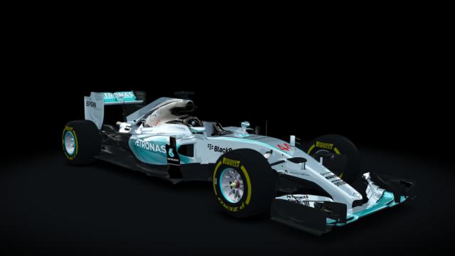 Mercedes W06 ’15 для Assetto Corsa