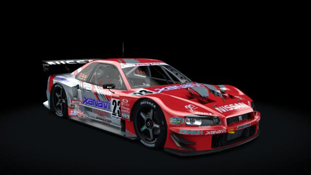 Nissan Skyline BNR34 NISMO JGTC GT500 2003 для Assetto Corsa