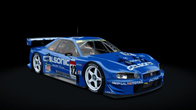Nissan Skyline BNR34 NISMO JGTC GT500 2003 для Assetto Corsa