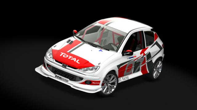 206 Rc_swap V6 turbo для Assetto Corsa