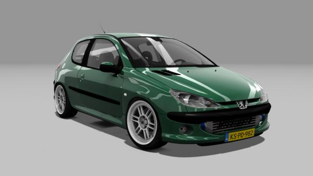 Peugeot 206 GTI for Assetto Corsa