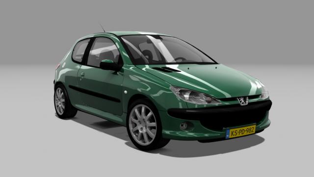 Peugeot 206 GTI for Assetto Corsa