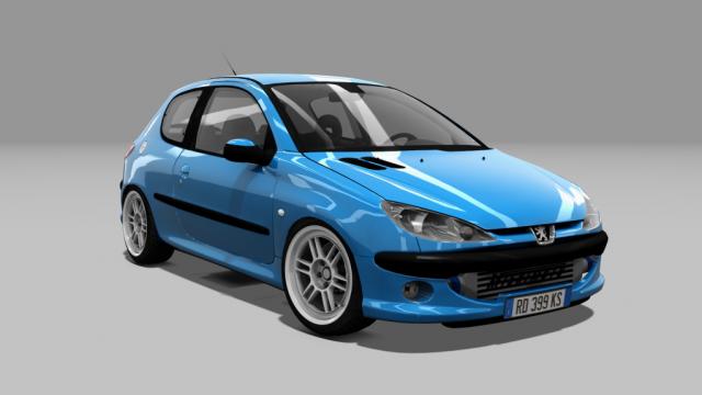 Peugeot 206 GTI for Assetto Corsa