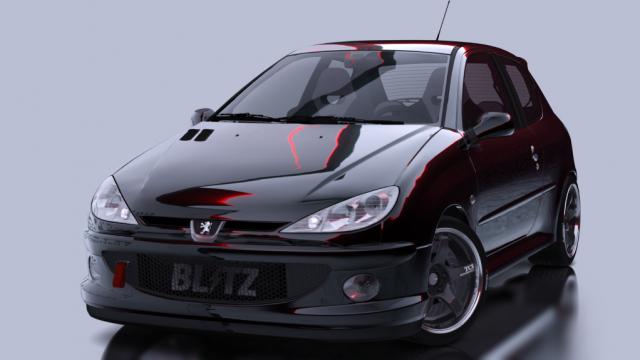 Peugeot 206 RC Street для Assetto Corsa