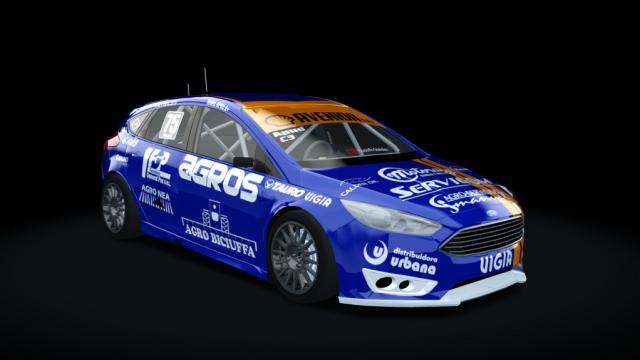 Ford Focus TN Class 3 2018 для Assetto Corsa