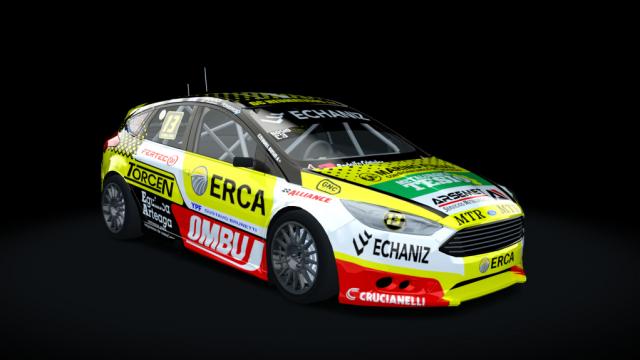 Ford Focus TN Class 3 2018 для Assetto Corsa
