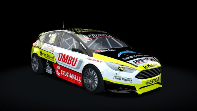 Ford Focus TN Class 3 2018 для Assetto Corsa