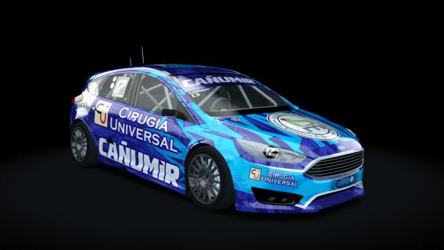 Ford Focus TN Class 3 2018 для Assetto Corsa