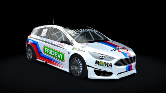 Ford Focus TN Class 3 2018 для Assetto Corsa