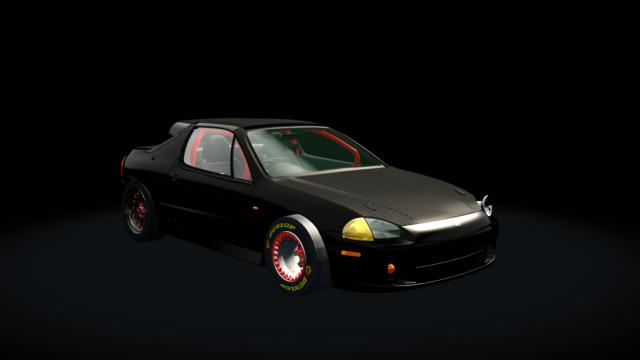 H1 Drag Honda Del Sol for Assetto Corsa