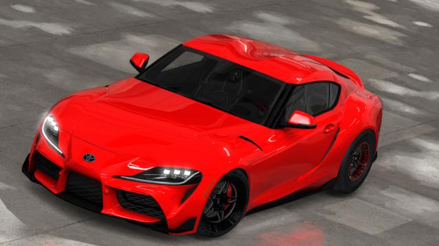 2020 A90 Supra P2uned TX2K 7SPEED MT для Assetto Corsa