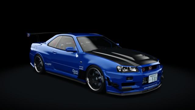 Nissan Skyline GTR R34 Strider.Sp for Assetto Corsa