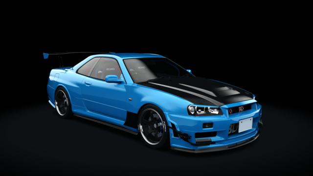 Nissan Skyline GTR R34 Strider.Sp for Assetto Corsa