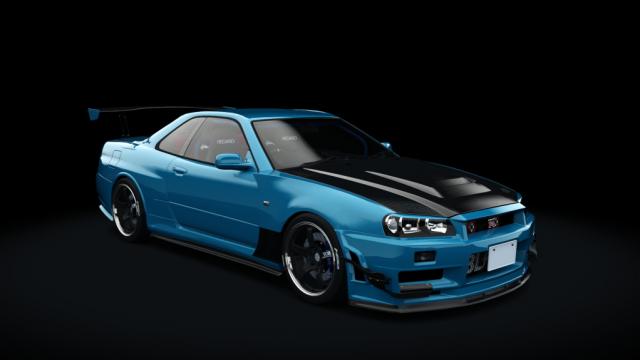 Nissan Skyline GTR R34 Strider.Sp for Assetto Corsa