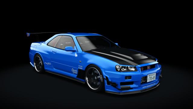 Nissan Skyline GTR R34 Strider.Sp for Assetto Corsa