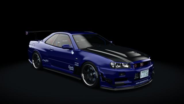 Nissan Skyline GTR R34 Strider.Sp for Assetto Corsa