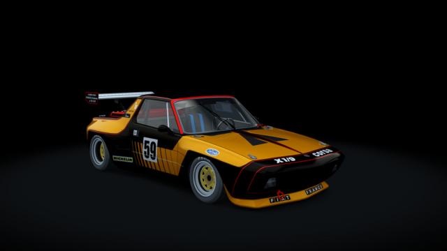 Fiat X1/9 Dallara для Assetto Corsa