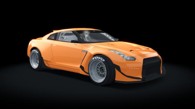 Nissan GT-R Rocket Bunny для Assetto Corsa