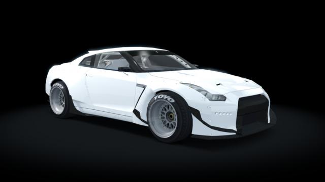 Nissan GT-R Rocket Bunny для Assetto Corsa