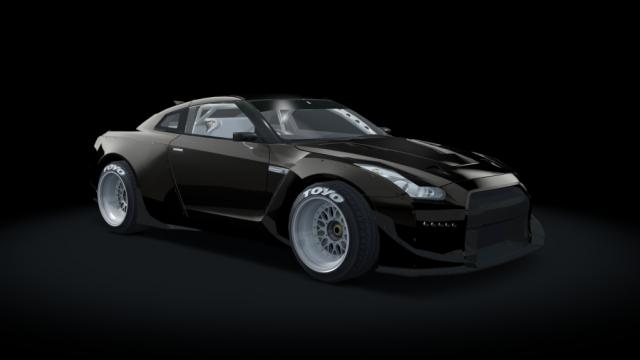 Nissan GT-R Rocket Bunny для Assetto Corsa