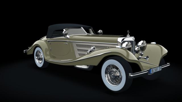 Mercedes-benz 500k Roadster для Assetto Corsa