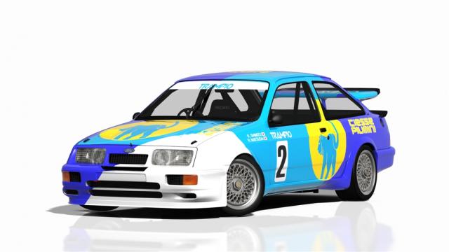 Ford Sierra RS500 Gr.A (JTC Div. I) для Assetto Corsa