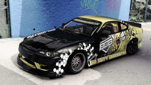 BDB Nissan Silvia S15 для Assetto Corsa
