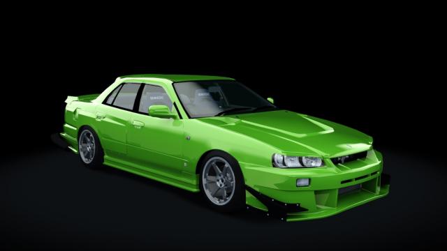 Nissan Skyline Uras Type-GT (ER34) для Assetto Corsa