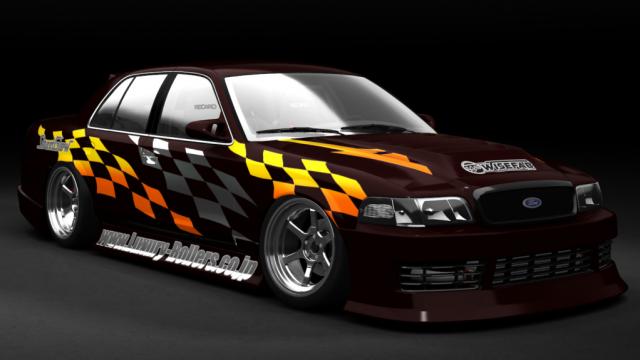 LM - Ford Crown Victoria Drift Spec для Assetto Corsa