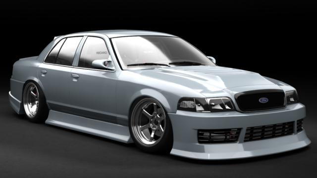 LM - Ford Crown Victoria Drift Spec для Assetto Corsa