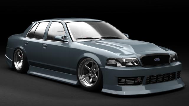 LM - Ford Crown Victoria Drift Spec для Assetto Corsa
