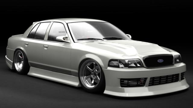 LM - Ford Crown Victoria Drift Spec для Assetto Corsa
