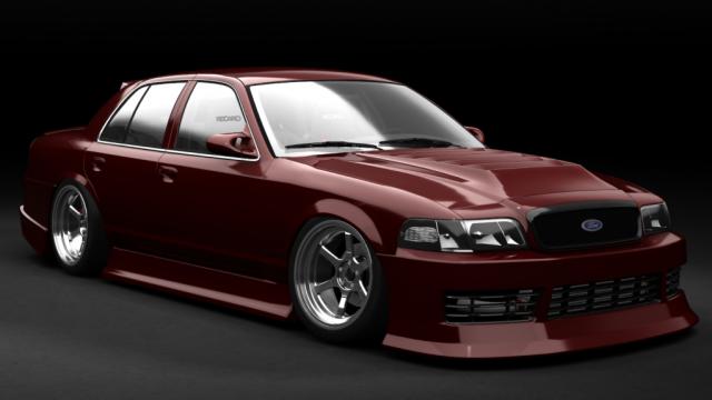 LM - Ford Crown Victoria Drift Spec для Assetto Corsa