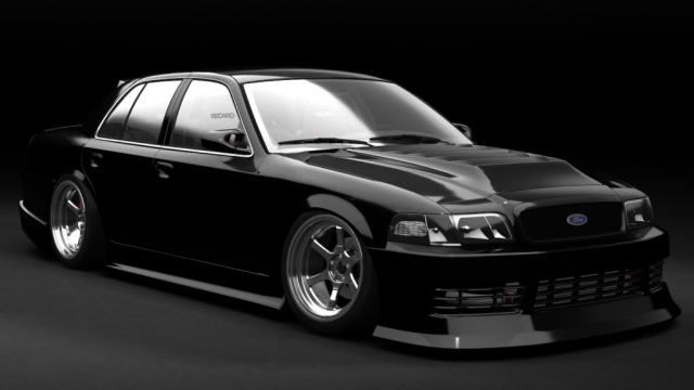 LM - Ford Crown Victoria Drift Spec для Assetto Corsa