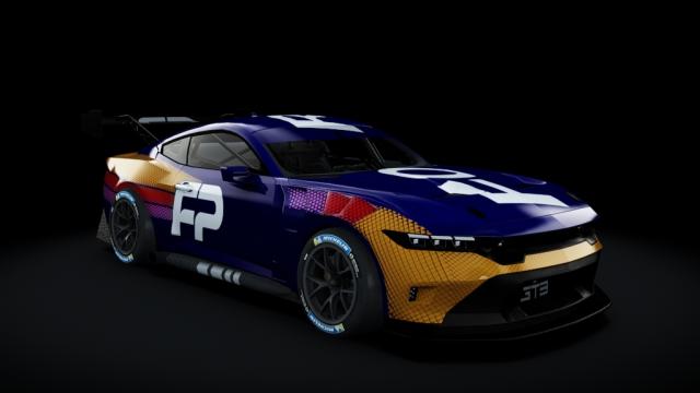 Ford Mustang GT3 2024 для Assetto Corsa